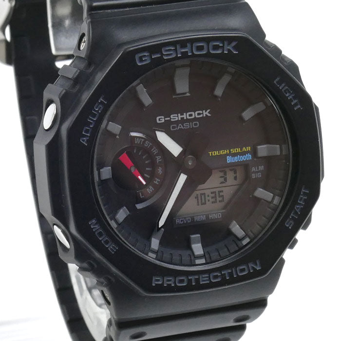 CASIO カシオ G-SHOCK 2100シリーズ 腕時計 ソーラー GA-B2100-1AJF メンズ【中古】