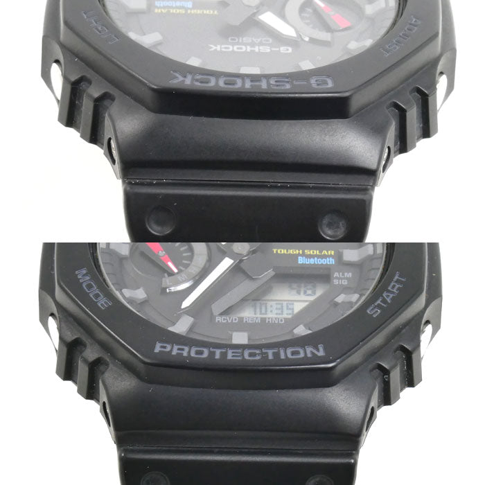 CASIO カシオ G-SHOCK 2100シリーズ 腕時計 ソーラー GA-B2100-1AJF メンズ【中古】