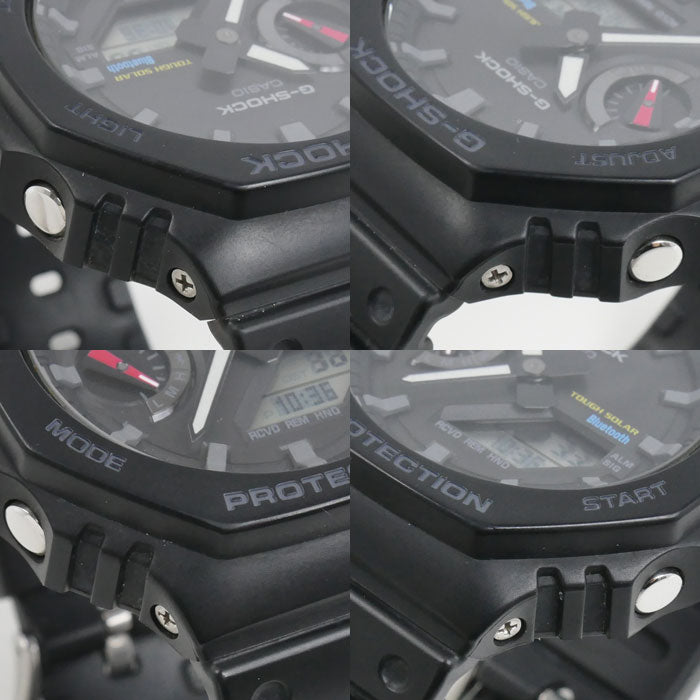 CASIO カシオ G-SHOCK 2100シリーズ 腕時計 ソーラー GA-B2100-1AJF メンズ【中古】