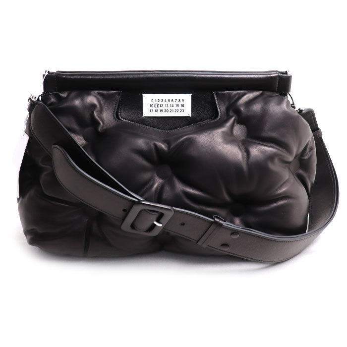MAISON MARGIELA メゾンマルジェラ グラム スラムクラシック ミディアム 2Wayショルダーバッグ ブラック SB1WG0034 P4300 T8013 レディース【中古】