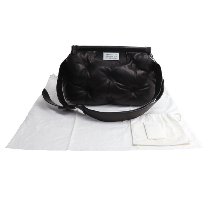 MAISON MARGIELA メゾンマルジェラ グラム スラムクラシック ミディアム 2Wayショルダーバッグ ブラック SB1WG0034 P4300 T8013 レディース【中古】