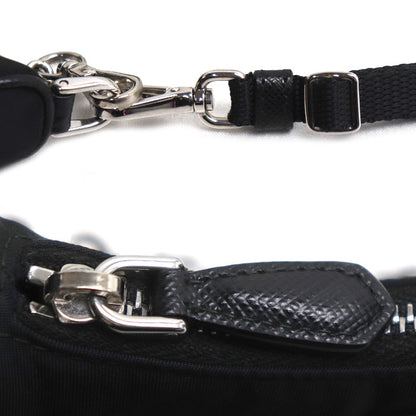 PRADA プラダ マイクロ バッグ テスート 2Wayショルダーバッグ ブラック 1TT122 レディース【中古】【美品】