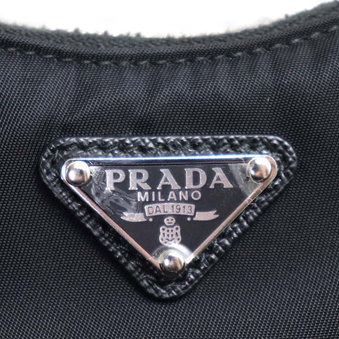 PRADA プラダ マイクロ バッグ テスート 2Wayショルダーバッグ ブラック 1TT122 レディース【中古】【美品】