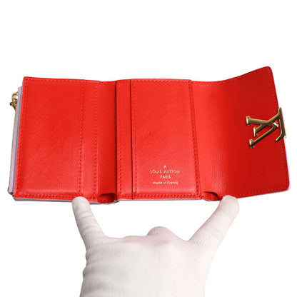 LOUIS VUITTON ルイ・ヴィトン ポルトフォイユ・カプシーヌXS 三つ折り財布 ピンク M81420 IC レディース【中古】