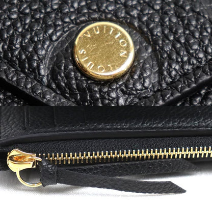 LOUIS VUITTON ルイ・ヴィトン ポルトフォイユ・ヴィクトリーヌ 三つ折り財布 モノグラム アンプラント ブラック M64060 IC レディース【中古】【美品】