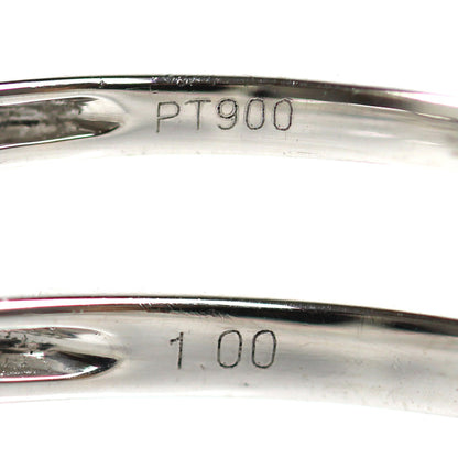 Pt900プラチナ リング・指輪 ダイヤモンド1.00ct 13号 2.8g レディース【中古】