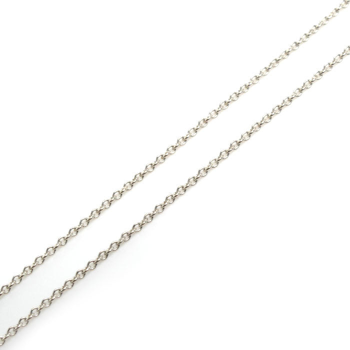 TIFFANY&Co. ティファニー シルバー925 レター イニシャルM ネックレス 2.1g 42cm レディース【中古】