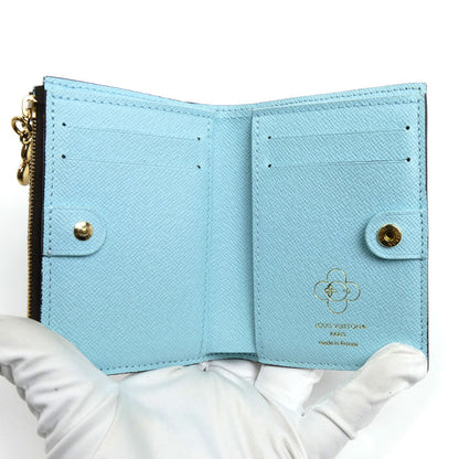 LOUIS VUITTON ルイ・ヴィトン ヴィヴィエンヌ ポルトフォイユ・リサ 二つ折り財布 モノグラム ブラウン M12487 IC レディース【中古】