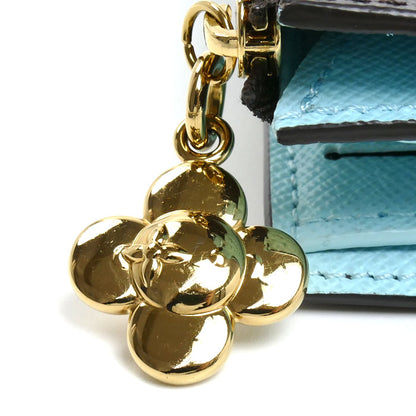 LOUIS VUITTON ルイ・ヴィトン ヴィヴィエンヌ ポルトフォイユ・リサ 二つ折り財布 モノグラム ブラウン M12487 IC レディース【中古】