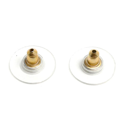 CHANEL シャネル GP ココマーク フェイクパール ピアス 2.8g レディース【中古】