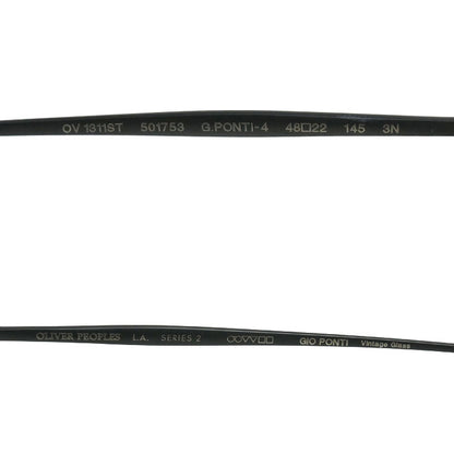OLIVER PEOPLES オリバーピープルズ G.PONTI-4 ジオ ポンティ サングラス ブラウン マットブラック OV1311STG.PONTI-4 ユニセックス 48□22 145【中古】