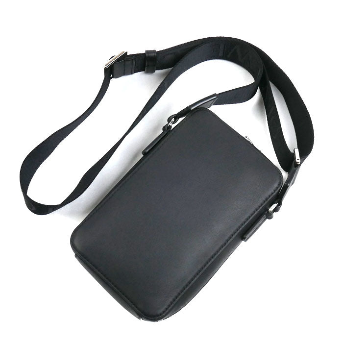 LOEWE ロエベ バーティカル クロスボディポケット ショルダーバッグ ブラック C565S59X01 メンズ【中古】【美品】