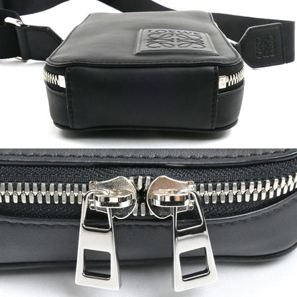 LOEWE ロエベ バーティカル クロスボディポケット ショルダーバッグ ブラック C565S59X01 メンズ【中古】【美品】