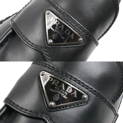 PRADA プラダ トライアングルロゴ ローファー ブラック 2DE148 070 F0002 
7 メンズ【中古】【美品】