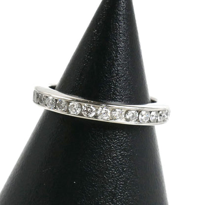 HARRY WINSTON ハリーウィンストン Pt950プラチナ ラウンドカット・チャネルセット リング・指輪 WBDPRDC02C02 ダイヤモンド 5.5号 4.6g レディース【中古】【美品】