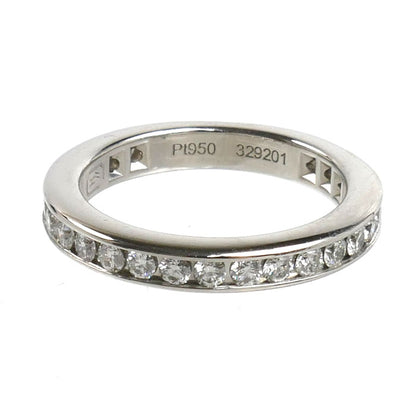 HARRY WINSTON ハリーウィンストン Pt950プラチナ ラウンドカット・チャネルセット リング・指輪 WBDPRDC02C02 ダイヤモンド 5.5号 4.6g レディース【中古】【美品】
