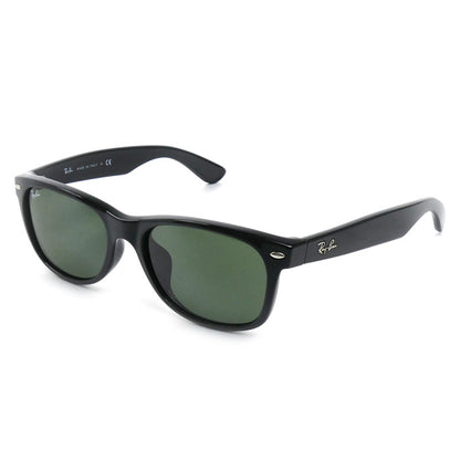 Ray-Ban レイバン NEW MAYFARER サングラス ブラック グリーン RB2132-F 901L 55□18 140 メンズ【中古】【美品】