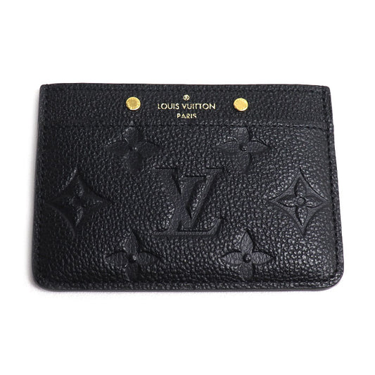 LOUIS VUITTON ルイ・ヴィトン ポルトカルト サーンプル カードケース アンプラント ブラック M69171 ICチップ レディース【中古】【美品】