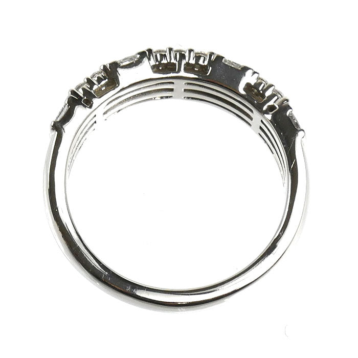 GSTV Pt950プラチナ リング・指輪 ダイヤモンド0.60ct 13号 6.6g レディース【中古】