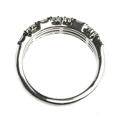 GSTV Pt950プラチナ リング・指輪 ダイヤモンド0.60ct 13号 6.6g レディース【中古】