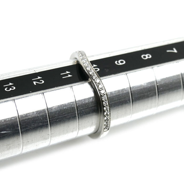 CARTIER カルティエ Pt950プラチナ バレリーナ カーブ ウエディング リング・指輪 B4093050 ダイヤモンド 10号 50 2.7g レディース【中古】