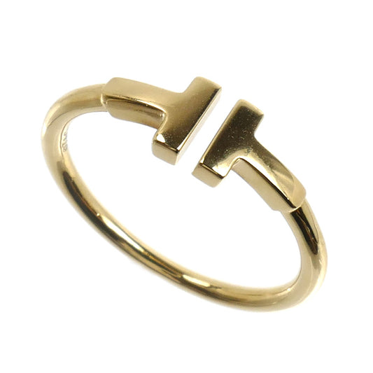 TIFFANY&Co. ティファニー K18YG イエローゴールド Tワイヤー リング・指輪 60147358 18号 3.5g ユニセックス【中古】