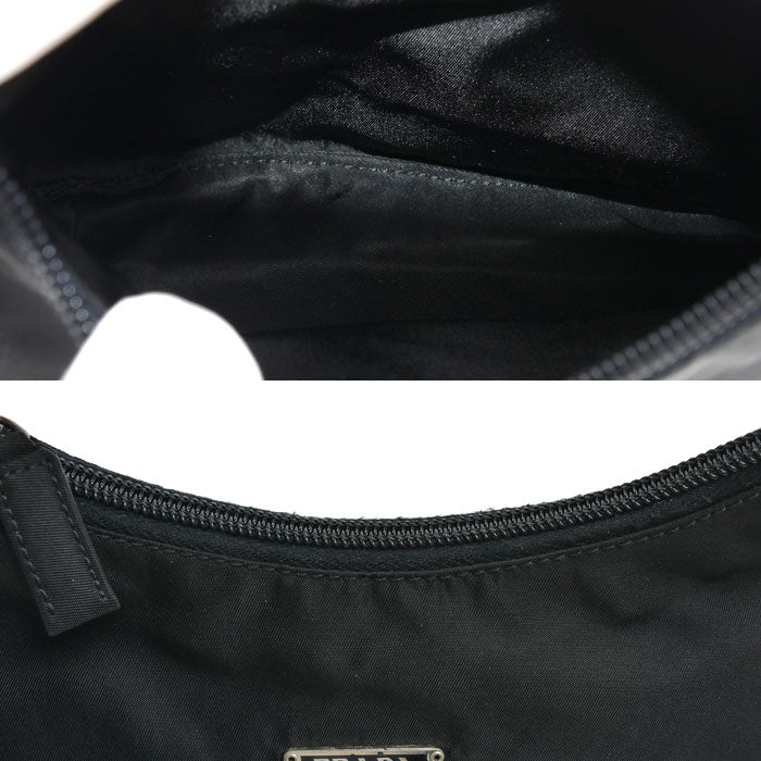 PRADA プラダ ハンドバッグ ブラック MV515 レディース【中古】