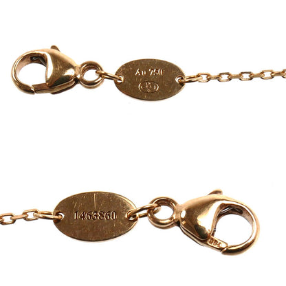 Chaumet ショーメ K18PG ピンクゴールド ジュ ドゥ リアン ブレスレット 082935 ターコイズ ダイヤモンド 2.6g 15.5/16.5/17.5cm レディース【中古】