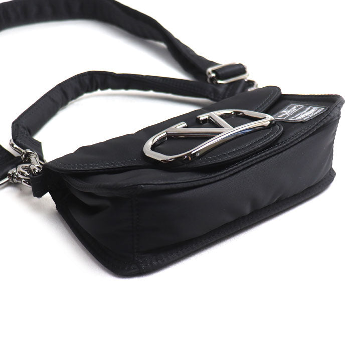 PORTER ポーター VALENTINO x PORTER LOCO(S) ハンドバッグ ブラック 381-06215 レディース【中古】【美品】