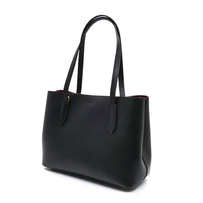 COACH コーチ ミニアベニュー キャリーオール トートバッグ ブラック F73277 レディース【中古】【美品】