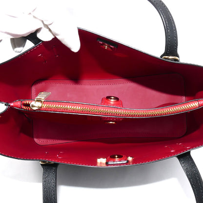 COACH コーチ ミニアベニュー キャリーオール トートバッグ ブラック F73277 レディース【中古】【美品】