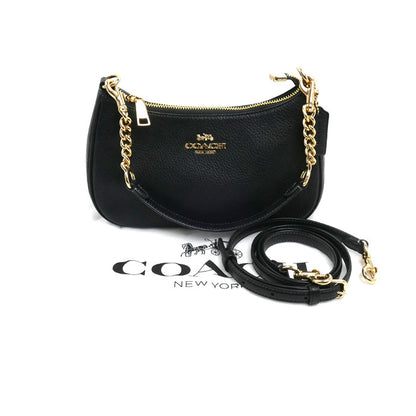 COACH コーチ テリ ショルダーバッグ ブラック CV934 IMBLK アウトレット レディース【中古】【美品】