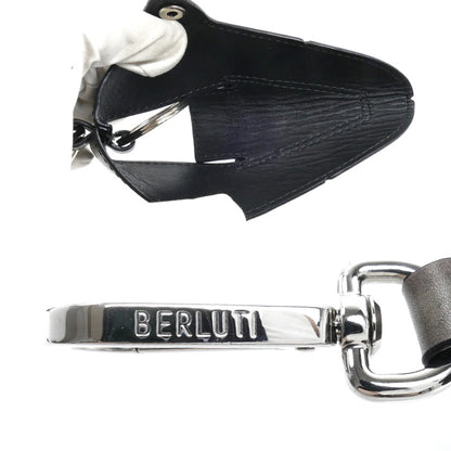 Berluti ベルルッティ ロレンツォ アンディ ローファー キーホルダー アイスブラウン バッグチャーム ユニセックス【中古】【美品】