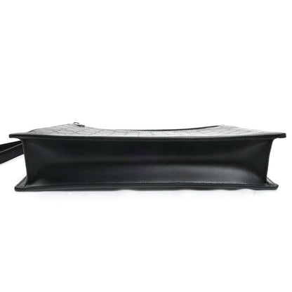 CELINE セリーヌ トリオンフ クラッチバッグ ブラック 10N823FQD メンズ【中古】【美品】