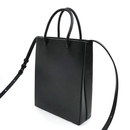 BALENCIAGA バレンシアガ ラージ ショッピング トートバッグ ブラック 693805 0AI2N 1000 レディース【中古】