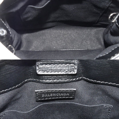 BALENCIAGA バレンシアガ ラージ ショッピング トートバッグ ブラック 693805 0AI2N 1000 レディース【中古】