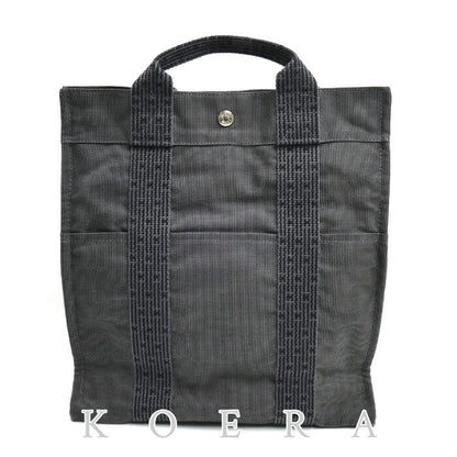 HERMES エルメス エールラインアドMM リュック・デイパック グレー レディース【中古】