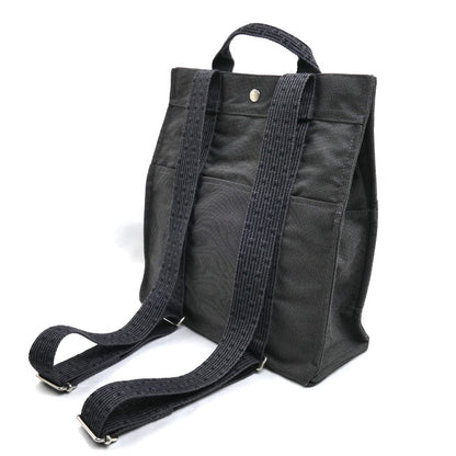 HERMES エルメス エールラインアドMM リュック・デイパック グレー レディース【中古】