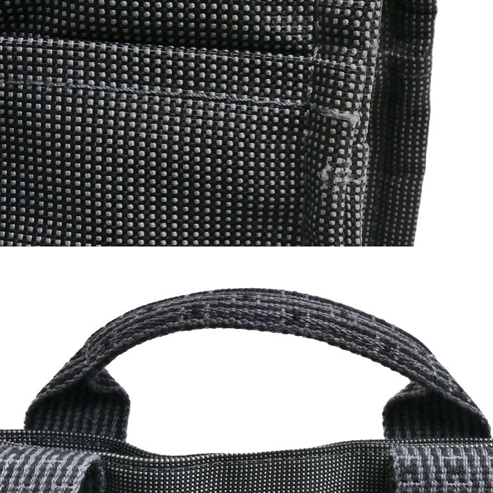 HERMES エルメス エールラインアドMM リュック・デイパック グレー レディース【中古】