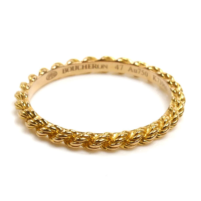 Boucheron ブシュロン K18YG イエローゴールド セルパンボエム リング・指輪 7号 47 1.2g レディース【中古】