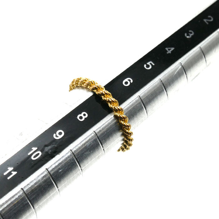 Boucheron ブシュロン K18YG イエローゴールド セルパンボエム リング・指輪 7号 47 1.2g レディース【中古】