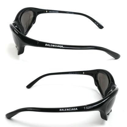 BALENCIAGA バレンシアガ バットレクタングル サングラス BB0229S 001 59□20-125 ユニセックス【中古】