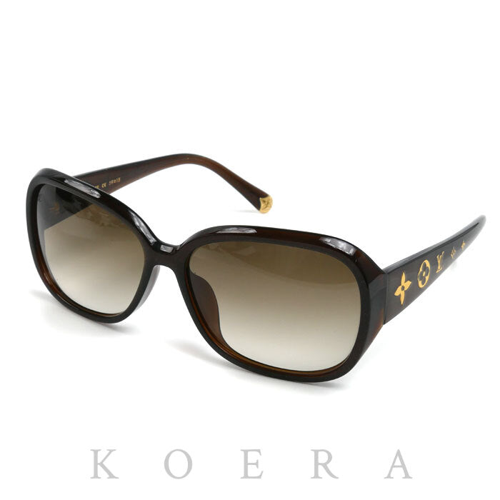 LOUIS VUITTON ルイ・ヴィトン オプセシオンGM サングラス ブラウン Z0459E 59□15 E1122 レディース【中古】