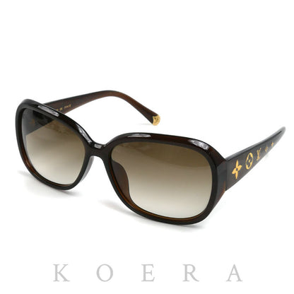 LOUIS VUITTON ルイ・ヴィトン オプセシオンGM サングラス ブラウン Z0459E 59□15 E1122 レディース【中古】