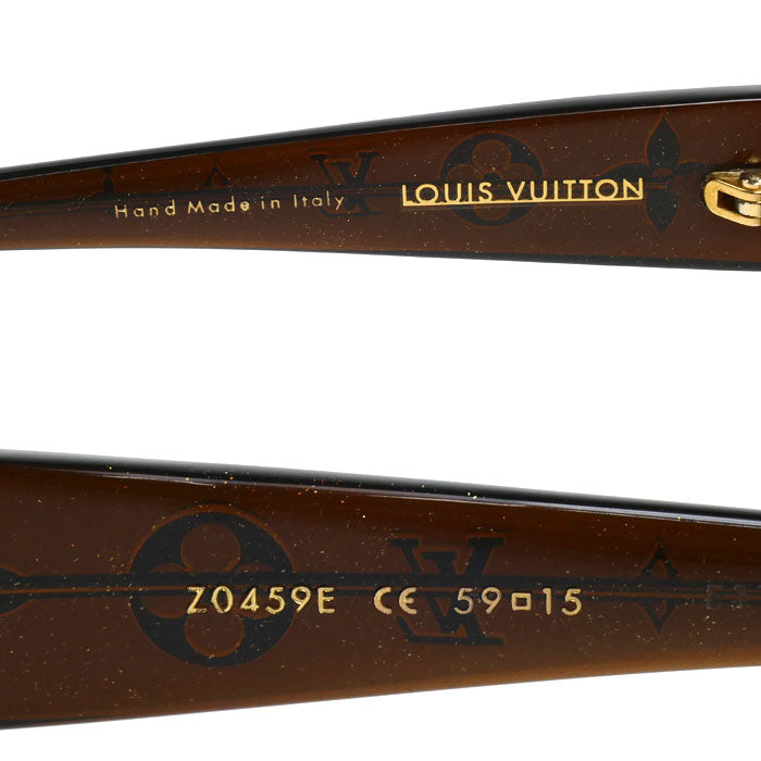 LOUIS VUITTON ルイ・ヴィトン オプセシオンGM サングラス ブラウン Z0459E 59□15 E1122 レディース【中古】