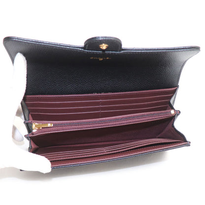CHANEL シャネル マトラッセ クラシック ロング フラップウォレット 長財布 ブラック AP0241 レディース【中古】【美品】