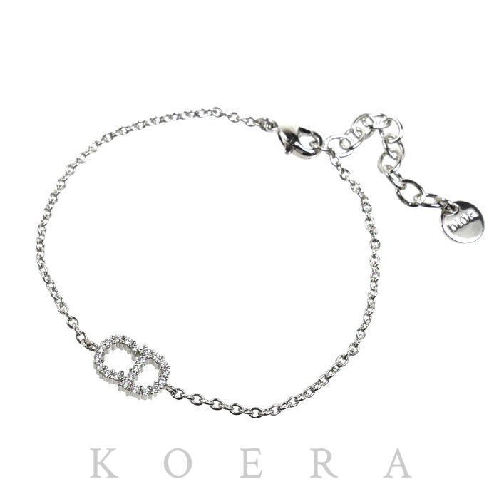 Dior ディオール メタル Petit CD ブレスレット B1940WOMCY_D001 2.4g 15～18.5cm レディース【中古】【美品】