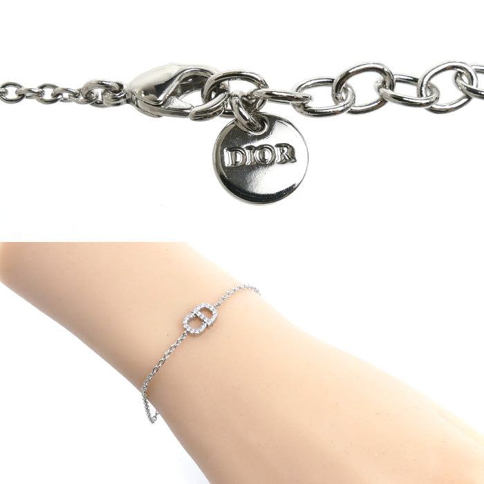 Dior ディオール メタル Petit CD ブレスレット B1940WOMCY_D001 2.4g 15～18.5cm レディース【中古】【美品】