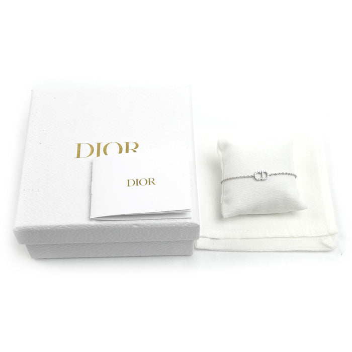 Dior ディオール メタル Petit CD ブレスレット B1940WOMCY_D001 2.4g 15～18.5cm レディース【中古】【美品】