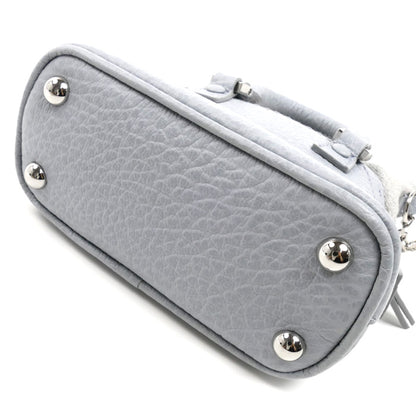 Maison Margiela 5AC クラシック BABY ポーチ チェーンショルダー 2Wayショルダーバッグ Pale Blue SB3WG0025 P4455 T6172 レディース【中古】【美品】